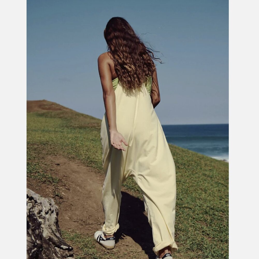 Free People - Movement - Sunlit Yellow - Hot Shot Onesie - Picture 3 of 3